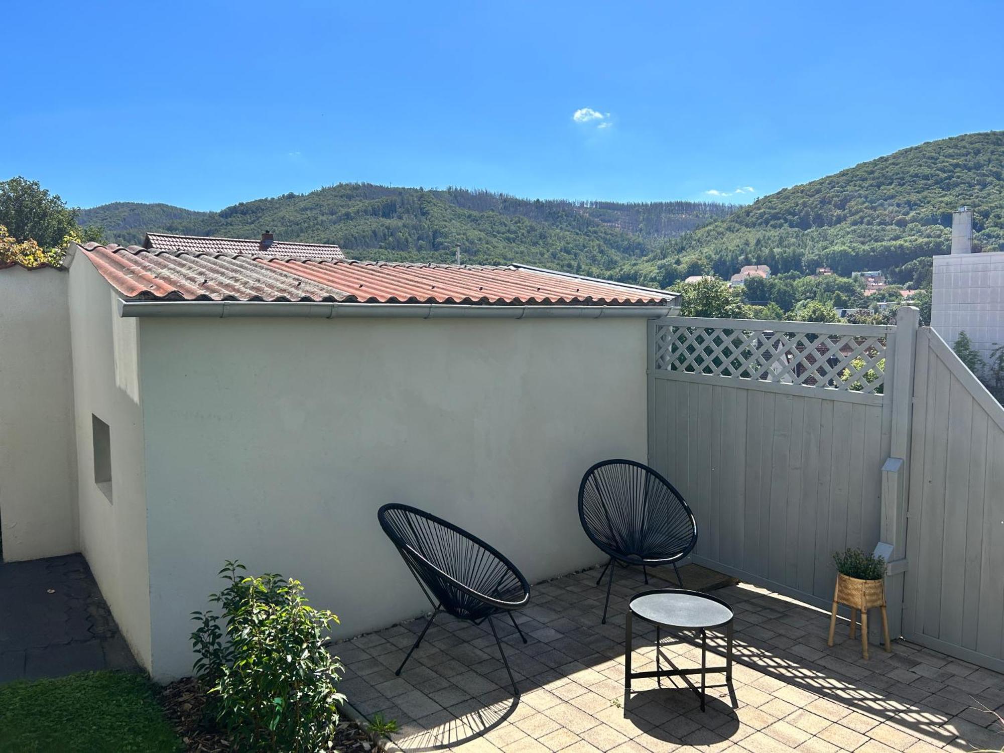Wohnung Goethe'S Bergblick Bad Harzburg Bagian luar foto